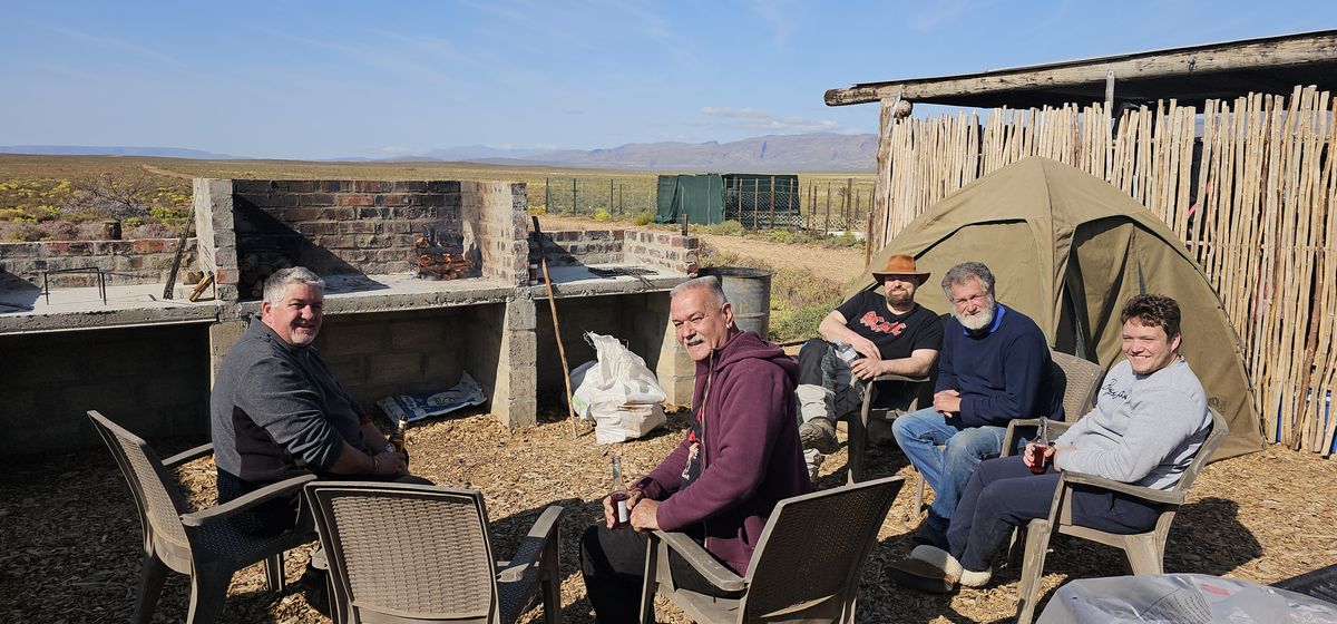 Braai area near tent sites